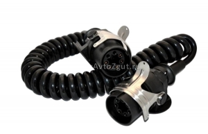 Кабель спирал.электр.15/15P 24V ISO 12098 SCANIA (5,5 м) 6810-3724716 Кабель спирал.электр.15/15P 24V ISO 12098 SCANIA (5,5 м) 6810-3724716